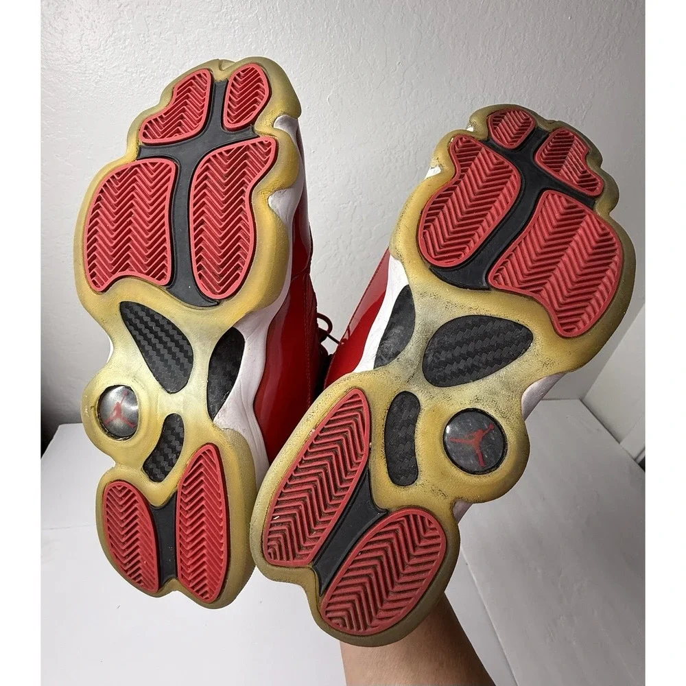 Jordan 6 Rings Gym Sneakers Red 2019 Mens Size 10 Bulky Basketball Active No Box